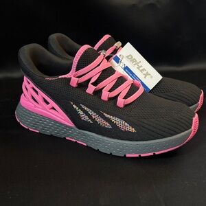 DREW Black and Pink Women's Sneakers NWT )6.5W